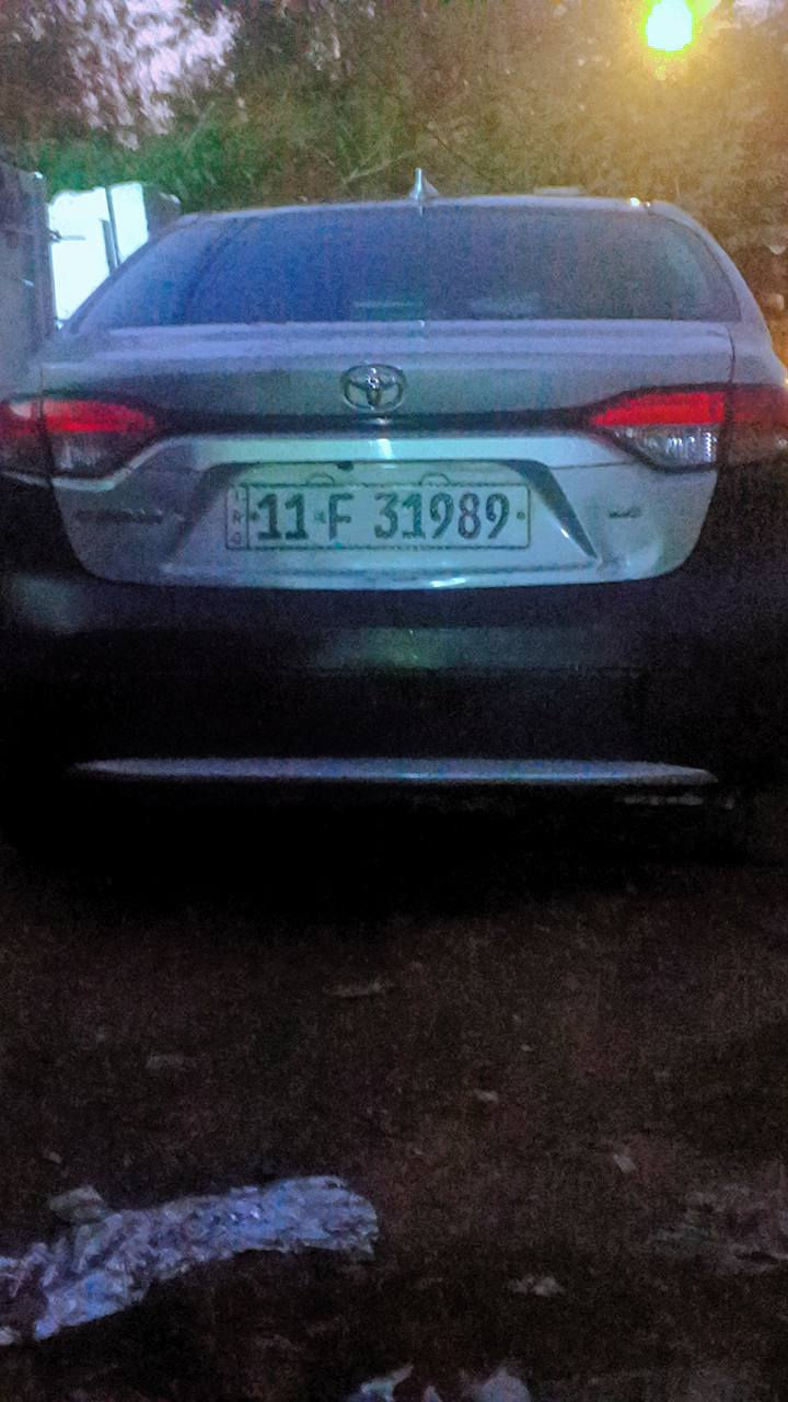 سلام عليكم مره رخصة صاحب الكروب سياره كورلاه موديل 2020 رقم بغداد ***********بس واتساب العنوان بغداد الحريه
