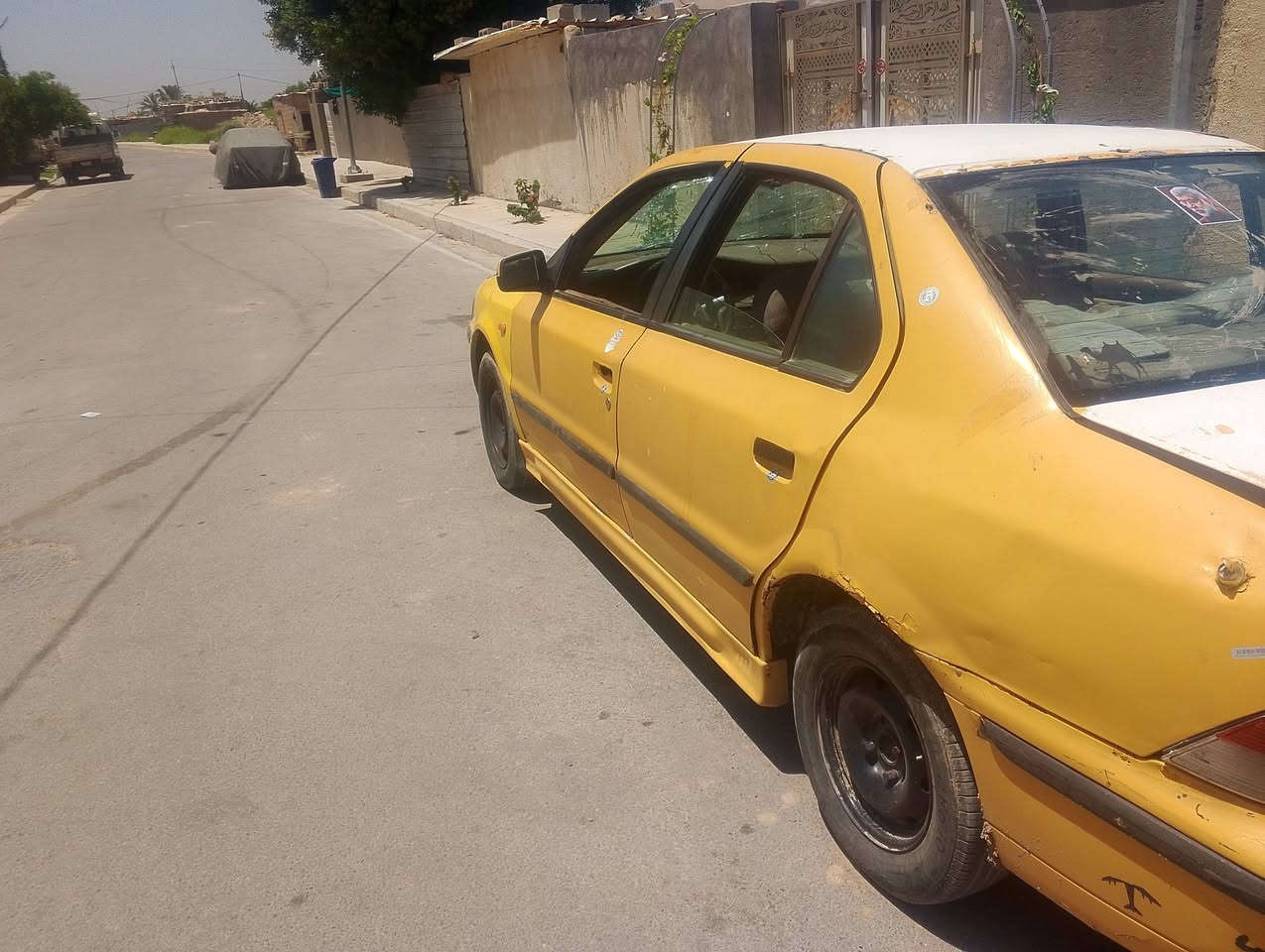 سلام عليكم. سمند موديل 11.رقم بغداد احمر سنويه عضم. كير محرك خير من الله. نقص جامه الاماميه مكسوره وجوزه سويج مكسوره.  ملاحضه. اتكفل سرقه وعشائر. بدون ***********تحويل. عنواني واسط صويره. سعر 12
