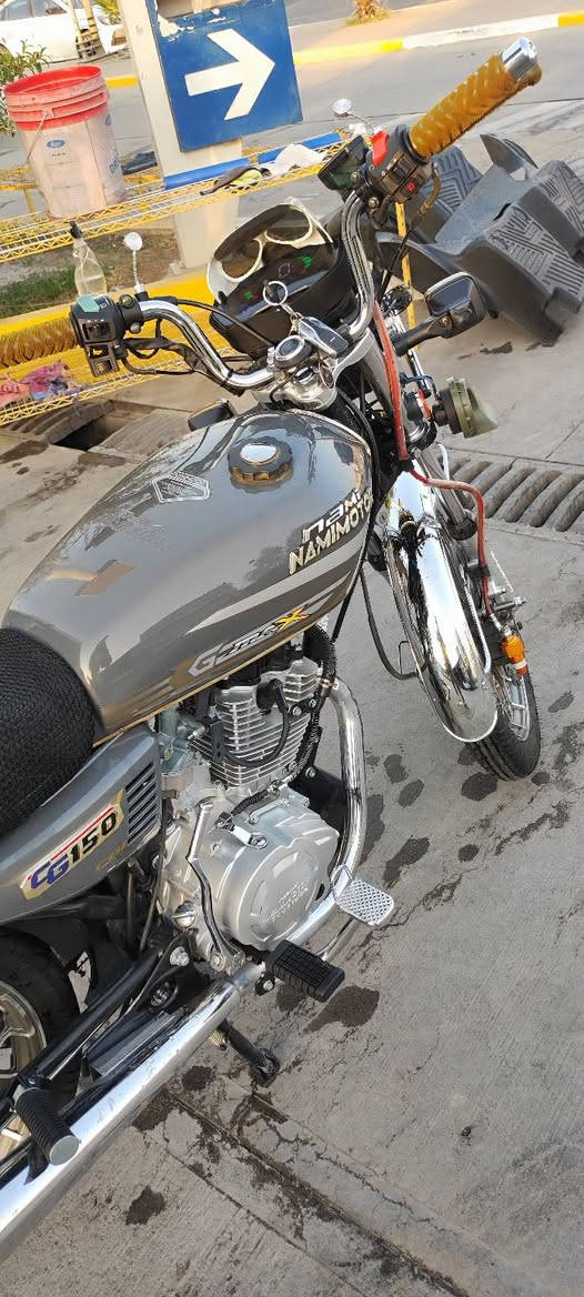 دراجه للبيع
نامي برو 
موديل 25
محرك 150
مابي اي شي 
 منافيس موجود 
680 ومجال للشراي


**إذا كنت صاحب هذا الإعلان وتريد حذفه لأي سبب، رجاءا أرسل رسالة إلى الدعم الفني**