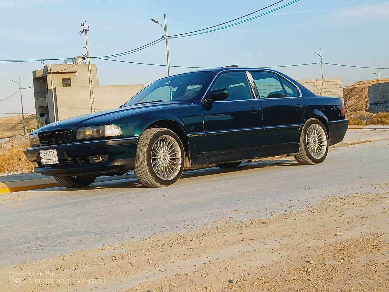 للبيع 728 موديل 1997  ويه كوبون بانزين مكاني كركوك ره حيم اوه سعر 71 ورقة مجال  ***********
