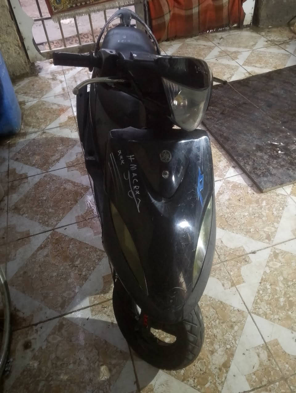 دراجه ماكس عدله بلادي كهربائية  شغاله سلف وهندر السعر 400 وبي مجال العنوان بغداد البياع رقم  الهاتف ***********
