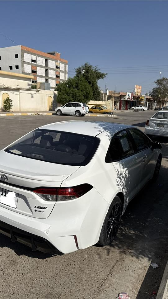 السلام عليكم 

كورلا للبيع 
موديل 2024 
شكل الامريكي تجميع صيني 
اللون ابيض
السياره فئة S الي هي اعلى فئة 
الرقم بغداد كامل ومجهز 
 
فول مواصفات
: فتحة

شاشة

كشنات جلد 

كشن السايق كهرباء

3 مودات قيادة 

رادار امامي 

تحديد مسار 

كروز سرعه 

السياره ماشية 59 الف كيلو متر

بيها فقط بارد بالباب خلف السايق وموضح بالسونار  

المكان الفلوجة

السعر: 149 وبيها مجال 

للتواصل : ***********
