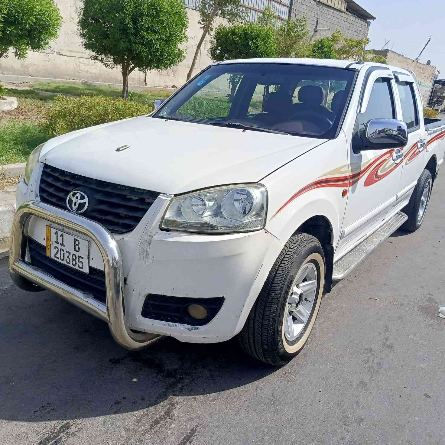 بيك اب كريت وول 2013
رقم بغداد انكليزي 
السعر 75 $ ورقة 
كير محور اوتوماتك
مكانها بغداد الكرخ 
هاتف ***********
