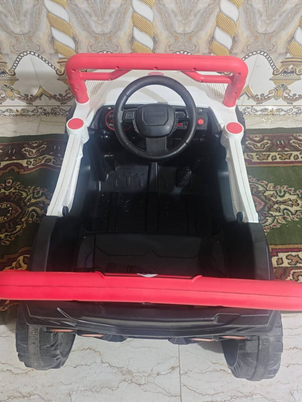 🚗🔥 سيارة أطفال كهربائية بشكل جيب – فرصة مميزة 🔥🚗

إذا تدور على هدية حلوة وممتعة لطفلك 👶💙
هاي السيارة الكهربائية راح تكون أفضل اختيار!

✨ تصميم رياضي قوي مثل الجيب
✨ لون أنيق (أبيض + أسود + أحمر) يلفت النظر
✨ مناسبة للأطفال وتعطيهم متعة القيادة
✨ إطارات عريضة وثبات عالي
✨ نظيفة جداً وجاهزة للاستخدام

📍 مناسبة للبيت أو الحدائق
🎁 هدية مثالية لأي طفل يحب السيارات

💰 السعر مناسب وقابل للنقاش للجادين
📩 للحجز أو الاستفسار راسلني خاص

لا تفوت الفرصة ✋ السيارة محدودة! النجف, العراق


**إذا كنت صاحب هذا الإعلان وتريد حذفه لأي سبب، رجاءا أرسل رسالة إلى الدعم الفني**