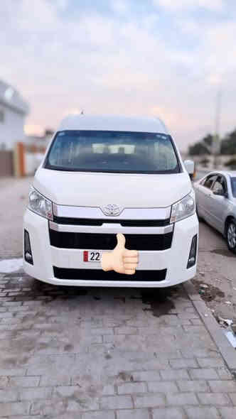 سلام عليكم تحية طيبة♥️
للبيع هايسة موديل 2023 سيارة دوشمة كاملة بلوجكتر لد نهاري سيارة نص مواصفات رقم اربيل جديد سنوية تخم تاير جديد ماشية 160 الف حقيقي كير اوتو سيارة بيها بارد بل صفحة الطويلة وبيها صبغ الدوسة  بل صفحة نفسها سيارة
مكانها بغداد السعر 370 ورقة وبيها مجال للاستفسار اتصال على
رقم *********** ابو امير
