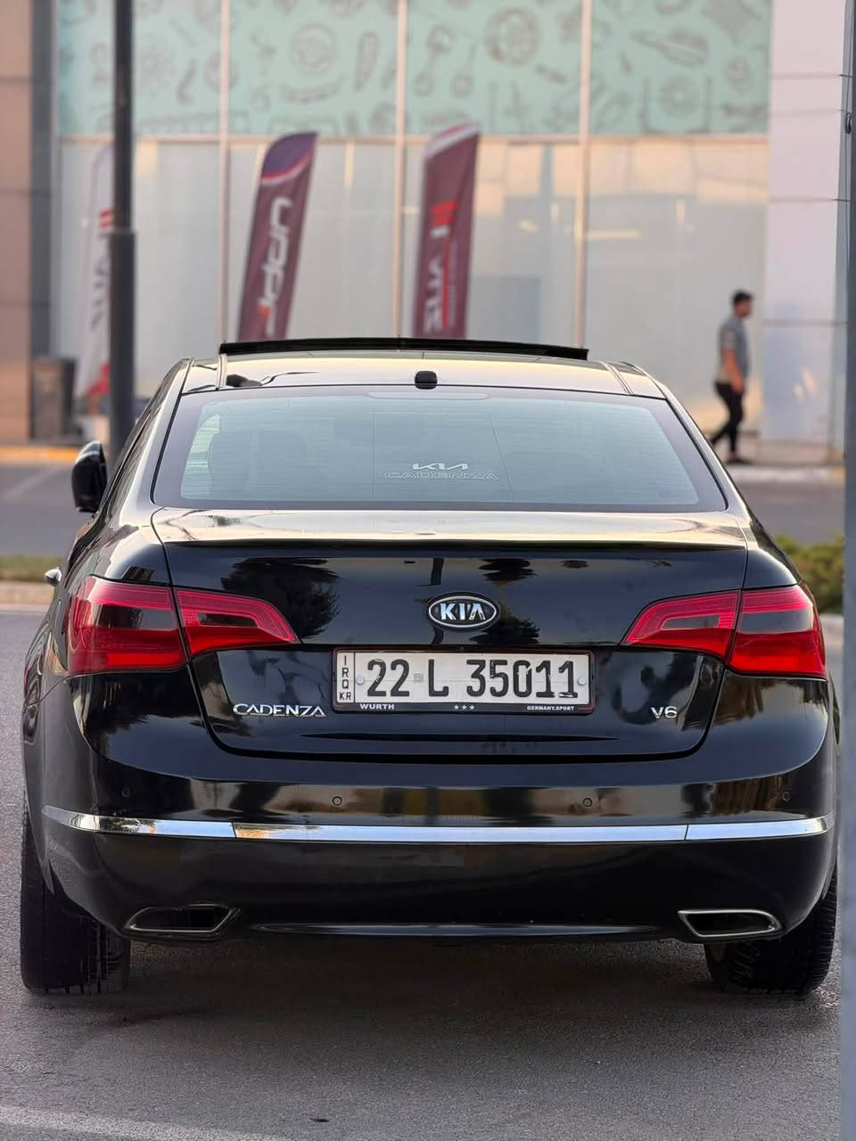 للبيع. كيا. كادنزا 2012.  V6/3500 
خليجي . فول مواصفات ملكی
بدون حادث بس بنیت كلیر 
محرك بشرت مامفتوح    
يعني جاهزه كفلە عام
سنویة جدید بیسمی
 
مكاني سلیمانیة  
***********

السعر 115 وبيهه مجال. ❤️
