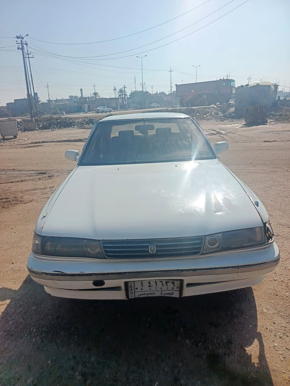 سلام عليكم هاذه السيارة لبيع مارك كصيف  كير او مكينه ونجي خير من الله  مكان البصرة شرط التحويل  السعر 32 ورقة او بيها مجال حك الجية  . رقمي لاستفسار *********** مكلف بل نشر هاذ رقم راعي السيارة
