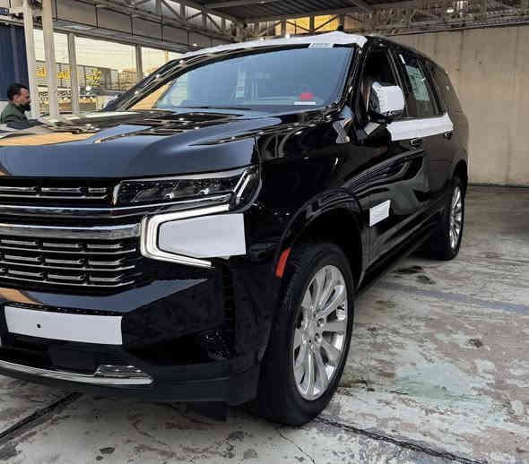 زيرو بحالة الوكالة رقم بغداد  ‎وكالة المنصور

بعدها بضمان  

السياره براميره  مغلفه PPf

ضمان 10 سنوات

السياره ماشيه 49 KM

 مواصفات فول 1/1  اللون اسود 

محرك v8 5.3L كير اوتوماتيك 10 سرعات

نظام دفع رباعي تايرات حجم  ٢٢ انج

بانوراما ٤كاميرا ٣٦٠ درجة شحن لاسلكي

جكات نظام  سستم صوت نظام  رادارات أمامي و خلفي

نظام خطوط شارع

نظام رادار بالمقاعد

عدد ارباكات ١٢

نظام  رادار بالمرايات

نظام رادار مع مركبة امامي

نظام توقيف السيارة بشكل الي

مقاعد تبريد و تدفئة  

شاشة لمس شاشات خلفي

مقاعد خلفي كهربائي باب خلفي كهربائي

حساسات خلفي و امامي

دواسات كهربائي

ت‎الاستفسار على الهاتف 

***********
