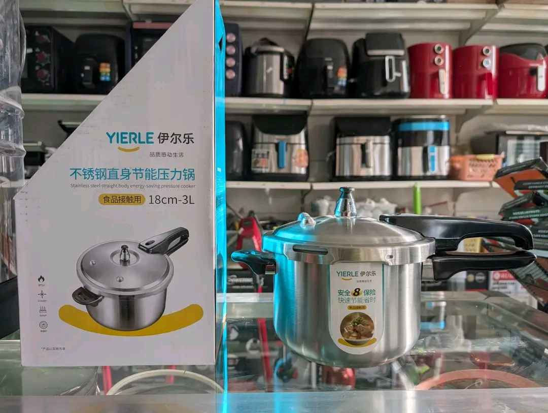 جدر ضغط ستانلس ستيل موفّر للطاقة

8 مستويات أمان لراحة بالك

سعة مثالية للعائلة وطهي متقن

اختصار وقت، وتوفير غاز، وطعم ألذ 👌

يتوفر خدمة توصيل لجميع المحافظات بغداد, العراق


**إذا كنت صاحب هذا الإعلان وتريد حذفه لأي سبب، رجاءا أرسل رسالة إلى الدعم الفني**