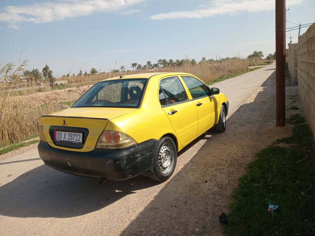 سلام عليكم للبيع لانسر 2010 اجره رقم ديالى بأسمي سياره جاهزه كير عادي محرك لا صرف لاتنقيص سنويه وارقام جديد انكليزي شرط تحويل والغرامات سعرها مكاني الخالص   اي استفسار اتصل ***********
