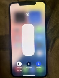 ايفون xsmax ذاكره 64 نظافه مثل بالصوره والضرر واضح  تك سيم نموذج M وات...