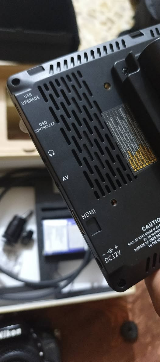 سلام. عليكم عندي شاشه عرض هاي تشتغل على نيكون تربط HD وياه جميع ملحقات بطاريه. و كيبل و تثبيت شاشه على كامره سعره 100الف بيه مجال شي قليل كلش. يريده يدخل خاص مكاني مدينه الصدر لا يوجد توصيل 🔥


**إذا كنت صاحب هذا الإعلان وتريد حذفه لأي سبب، رجاءا أرسل رسالة إلى الدعم الفني**