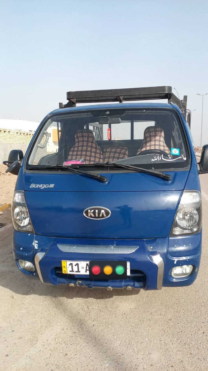 السلام عليكم من رخصة مدير الكروب
كيا بنكو موديل 2006
سيارة تك قمارة 8چنكال 
مكينة 3000مفتوح والكير مال مسكر  خير من الله 
رقم بغداد انكليزي 
سنوية لل2027/4 تحويل اشوكت ما يعجبك
سيارة جاهزة من كهربائيات مكينة كير  شاصي رقم شاصي
مكان السيارة بغداد الراشدية السعر 85وبيها مجال
السيارة بل حمل حالهة حال الفحل وارزن بعد
للاتصال ***********
