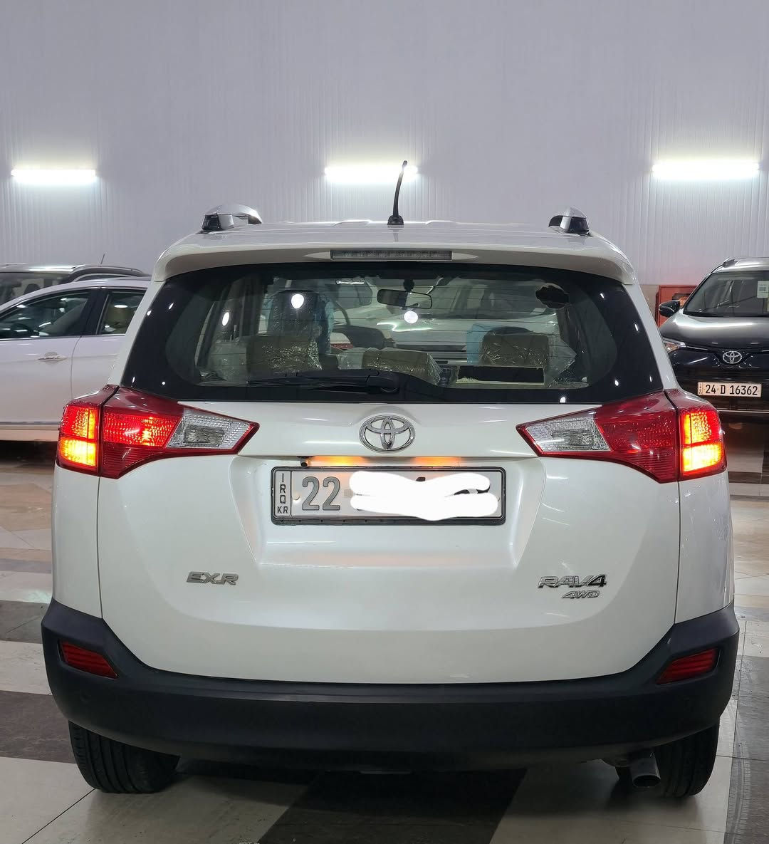 سلام علیكم ورحمةالله وبركاته
تویوتاRAV4خلیجی مرغوب للبیع اومراوس 
سیارةمودیل2015محرک4سلندر
ماشی 184الف حقیقی سیارة نظیف100/100
سیارة كفالةعامة حتی دعامیات بشرت رقم سنویه جدیدبسمی
مكان سیارةاربیل شارع100رقم تلیفون
***********واتس موجود
