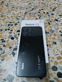 للبيع/ريدمي 12/ذاكره/256/رام/8+8 جهاز شرط ولا خلل فول نضافه//فقط لمس ب...