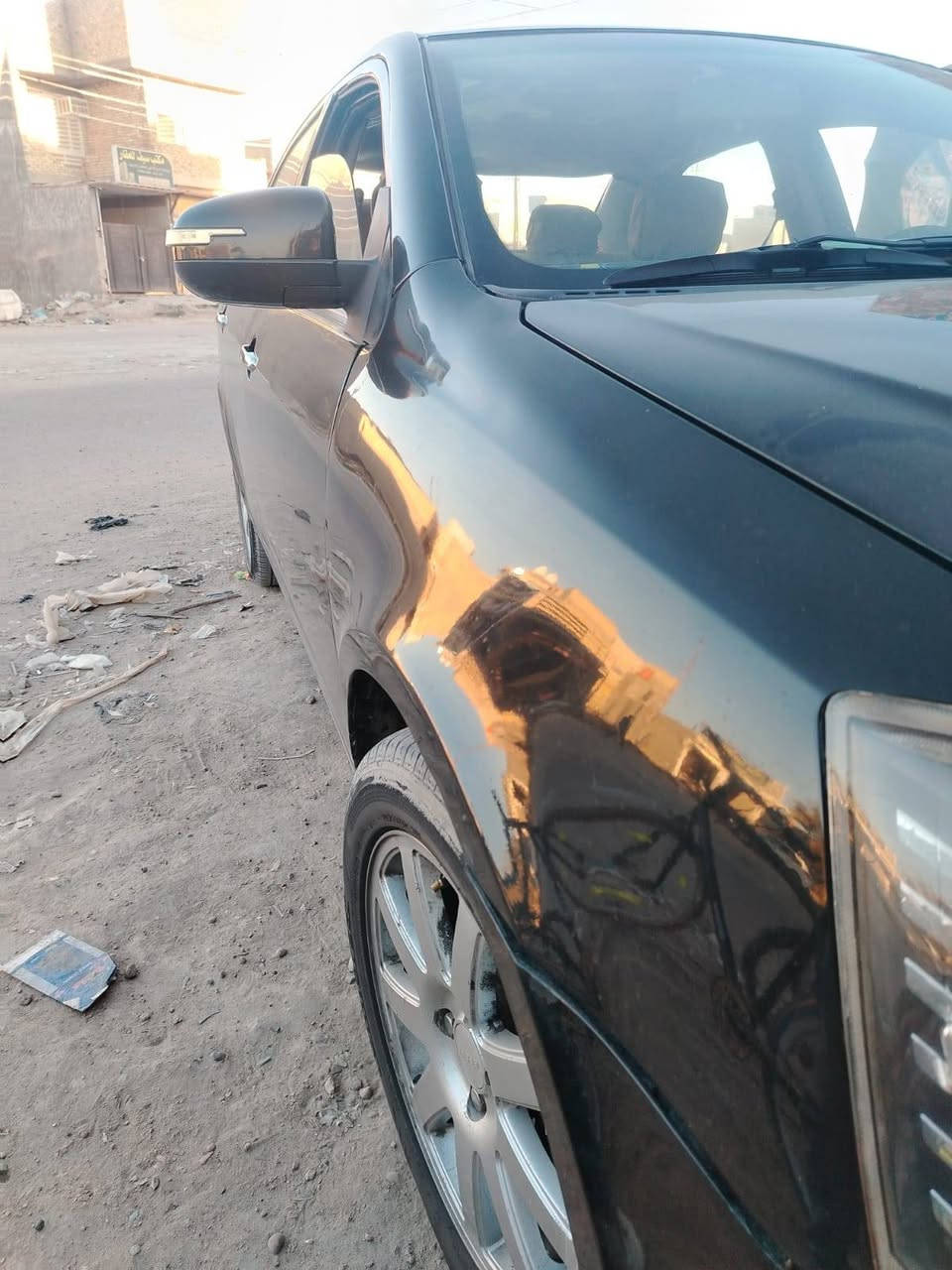 السلام عليكم جيلي مابل 2012 مكفولة من الضربة مصبوغة عام جمالية اثر جراد السعر ٥٢ ***********
