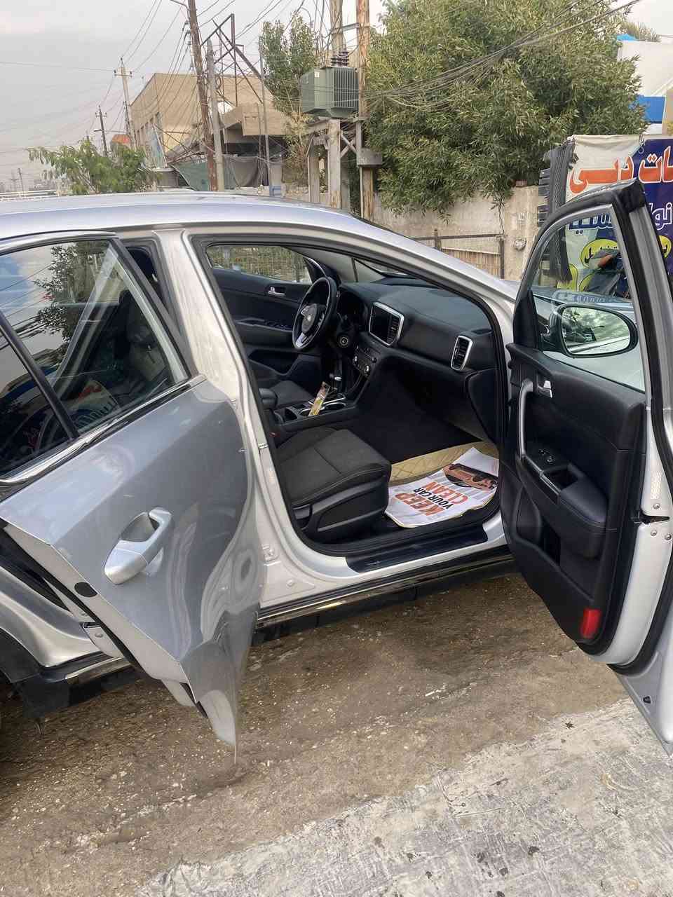 السلام عليكم 
سبورتج موديل 22 
رقم اربيل 
حادث جاملغ خلفي 
السعر 180 
***********
سياره جاهزه من كلشي
