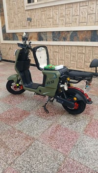 دراجه R9 • بطاريات جديده • زيتوني طافي