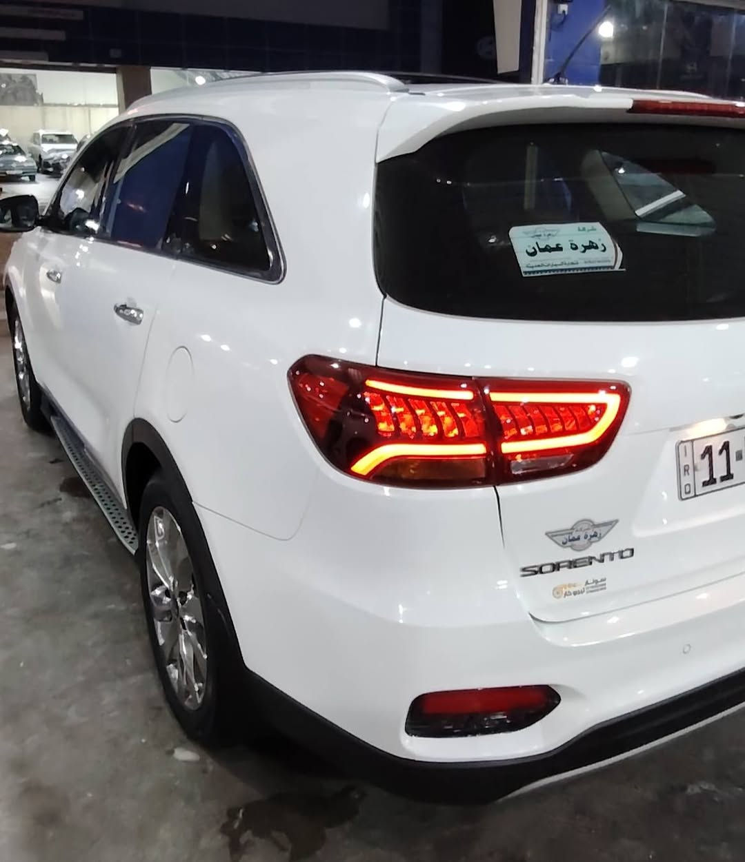 من رخصت أدمن المحترم
سورنتو خليجي موديل 2018
عداد ١١٤ الف
رقم بغداد نكليزي
بصمه تشغيل
بنو رامه
حجم المحرك ٣٥٠٠    ٦ سلندر
٧ راكب
٣ قطع تبريد
حساس أمامي خلفي بلادي
شاشه كبيره لمس
داخل جلد لونين بيجي
لايت عدسه عالي ناصي زنون نهاري ليلي
كشاف رباعي زنون
دوس
بردات خلفيه بلادي
كامره خلفيه دواره
كشن السائق وصدر كهرباء
مري شفط مع ترحيب 
درايف مود
تحكم أستيرن جهتين تلفون حاكيه 
٤ وضعيات قياده
السعر 23800$    ٢٣٨ ورقه
بيع أو مراوس حسب القناعه مكان السياره في بابل
***********
