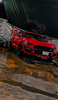 موستنك V6 • شيلبي GT500 • حادث ٤ قطع