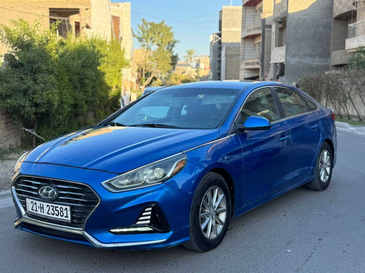 ***********  جديده   حلوه
سوناتا ٢٠١٨ امريكي 
حادثها بنيد وجاملغ 
  وصبغتها حزام اثر جراد 
محرك ٢٤٠٠  جي دي اي جديد 
كير محرك  خير من الله 
صدرامامي خلفي  خير من الله
فول تحكمات ستيرن 
تخم  تاير وباتري  جدد
شاشه  وكامره  وحساسات 
لد امامي خلفي 
تبريد ثلج 
ماشيه  تقريبا  ٧٠ الف ميل 
رادارات جانبيه 
انظمة قياده 
تحويل او وكاله ثاني يوم باسم عربي  صديقي 
مكاني اعظميه 
سعرها ١٠٢ ورقه  
اتصال فقط  مكلف بلنشر 
***********
