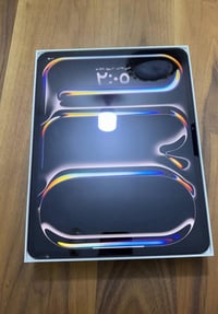 سلام علیکم ايباد برو M4 كامل الملحقات 1 شاحنه 2 كفر 3 کارتونته مستعمل ...