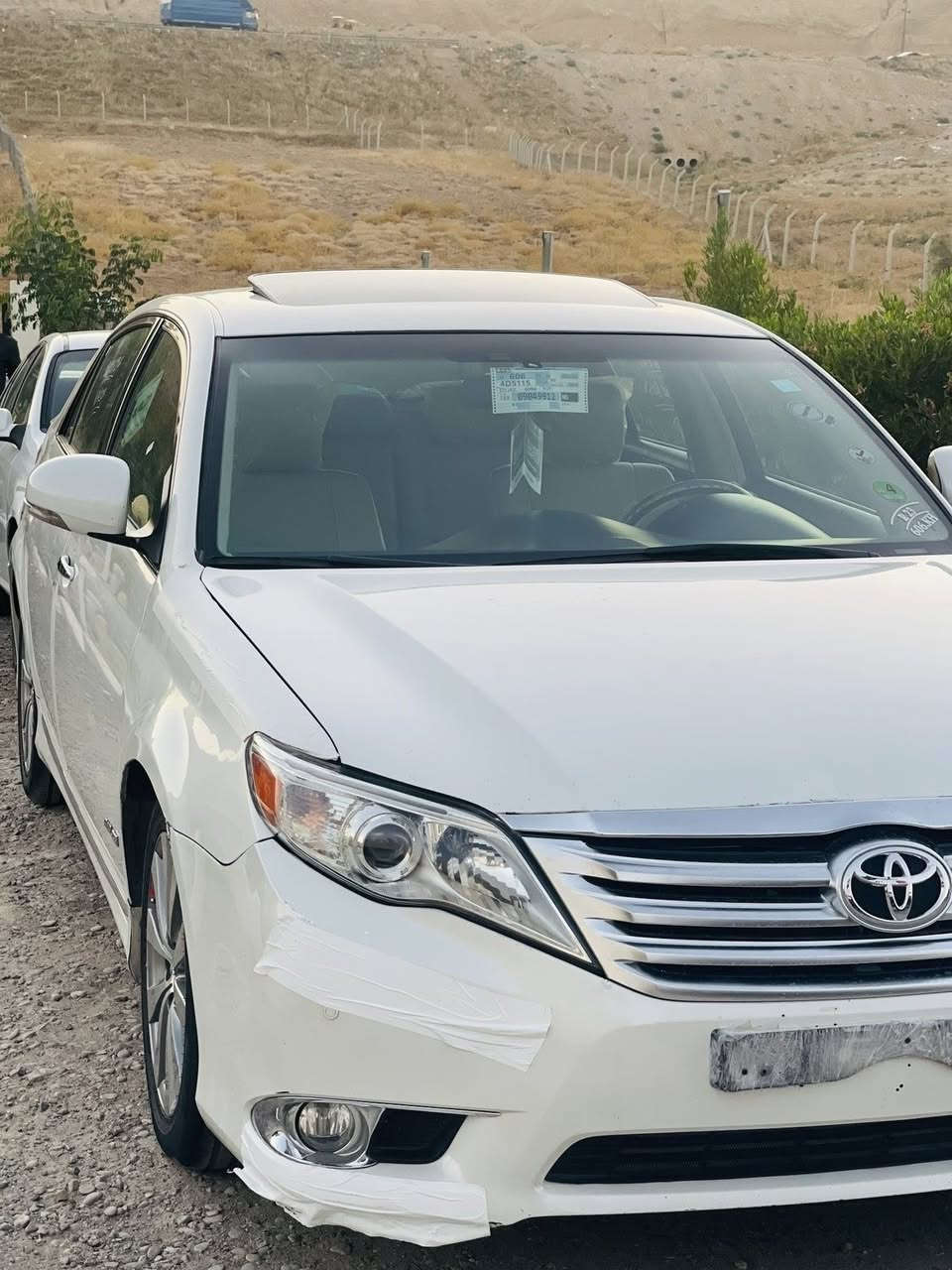 سەرەتا بە ناوی خوای گەورەم ماشلا لە ماڵی هەموو لایەک
تویاتا ئەڤەلۆن خلیجی ٢٠١١ فوول مواسفاتی لیمتیدید ٢٤٥ كم  

(بوياخ ته نك )نيو چه واني سه قف دو بست بوياغ هه لي داوه بوياغ كراوه ته وه 

سلایت،بەسمە ، پەردە
شه ش سدي ،ته حديد سرعه ،زينون،كوشن غه زن،ويل كروم
کوشن ساردو گه رم ناو زەرد جلد

حاسە ،کامیرا،تەحدید سورعە

گیر و مەکینە بەشەرت 

نە کرانەوە نە بوخار

رۆنی تازە گۆراوە 

هایدرۆلیک تازە گۆرە 

پاتری تازە گۆرەوە

هه يكه لي زور جوانه 

نسو چه مه لغي لاي سه كن بوياخه له گه ل دوپه له ساردي
سه ياره كه به ناوي خومانه وه يه         كوبوني بنزيني هه يه.                  شوين كركوك
 ***********whats app , viber
