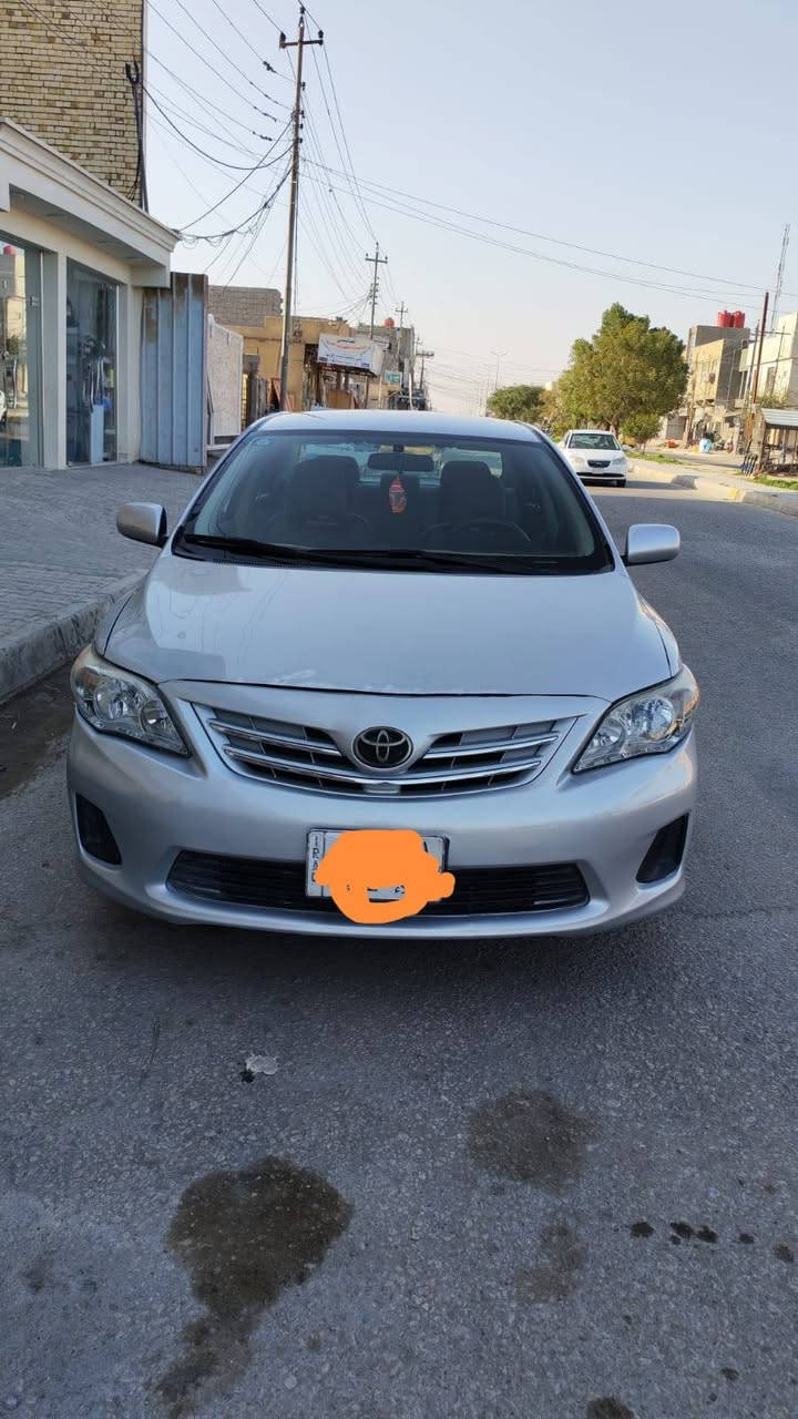 كورلا 2013 للبيع رقم كربلاء تحويل مباشر وارد امريكي بيه قطعتين تبديل وصبغ ماشيه 90 السياره حلوه ونظيفه المكان كربلاء طويريج سعرها 116 وبيه مجال قليل للاستفسار الاتصال *********** / ***********
