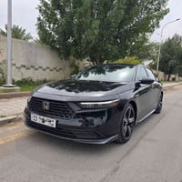 هوندا اكورد سبورت 23 لون اسود امريكي حادث جاملغ وبنيد صبغ بدون دواخل ا...