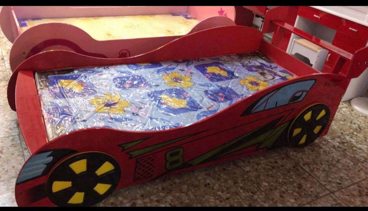 وصول موديلات جديده 
#سرير سياره حجم كبير وحجم صغير
#سياره كبير 225 الف
سياره صغير 200 الف
#كنتور 2 باب 220 الف
#كنتور 3 باب 270 الف
#مكتبة 230 الف
#متوفر خدمة توصيل بغداد وجميع محافظات العراق


**إذا كنت صاحب هذا الإعلان وتريد حذفه لأي سبب، رجاءا أرسل رسالة إلى الدعم الفني**