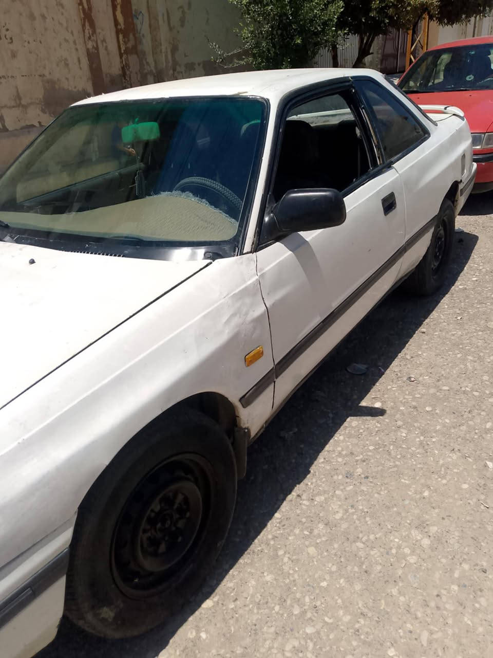 مازدا 626 تك باب كير شرط محرك بدايه نفخ شرط الوكاله والتحويل كابون مامسجل شرط طخم نص عمر داخله زين شرط شغاله والكشر كدام العين السعر 15 وبيها مجال بسيط اتصل ***********
