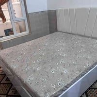 سرير مزدوج • بلا مرتبة • سمود