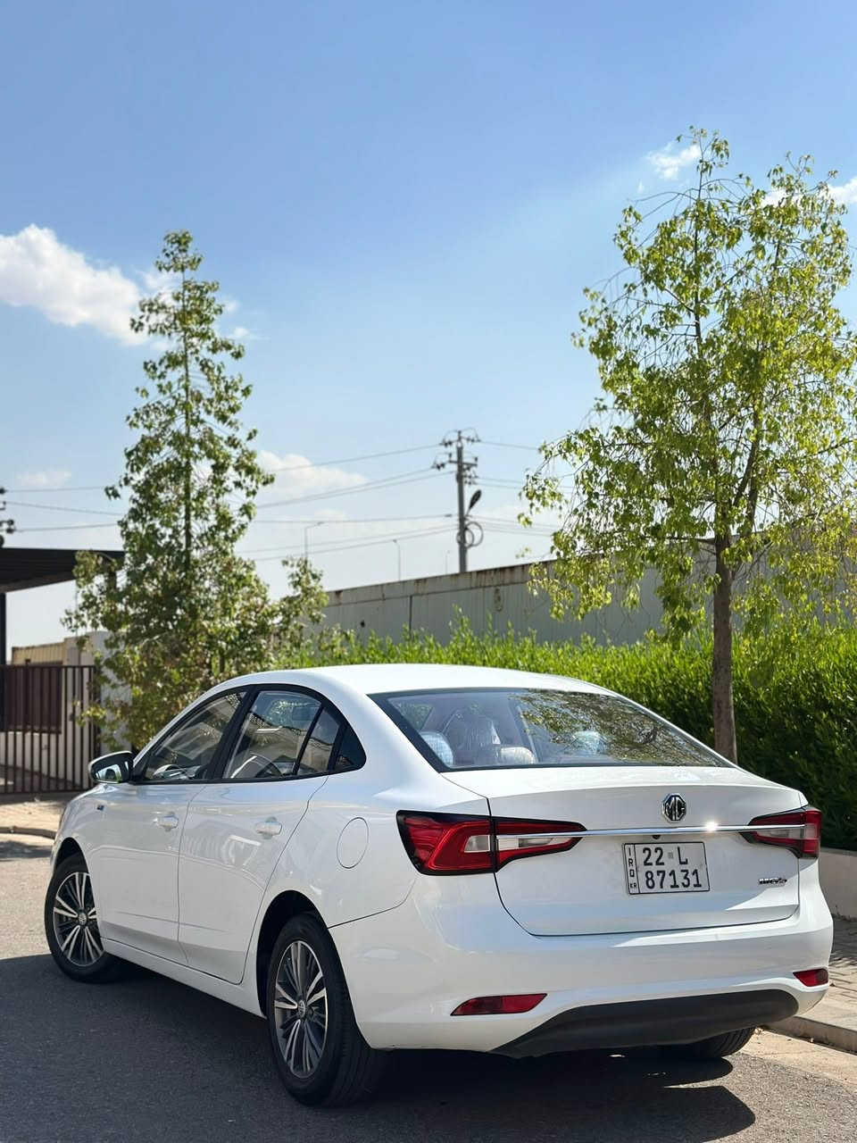 MG5 -2024-Standard Plus +
بێ بۆیاغ،بێ لێدران
٣ جێ تەحدیلی(PDR) زۆر گچکەی هەیە نیشانم کردییە
تەنها ٥٣،٠٠٠ کم ڕۆییە 
گێڕ و مەکینە و کارەبییات ، هەموو شتی بەشەرت
مواصفات:
1-شاشە گەورە و کامیرە
٢-کار پلەی(Car Play)
٣-سوکان ڤۆلیۆم و تەحدید سورحە
٤-ویل کڕۆم(بیلادی)

نرخ:١٠٣$ وەرەقە و مەجال
ژ.م:***********/Wats up -Viber
شوێن :هەولێر
