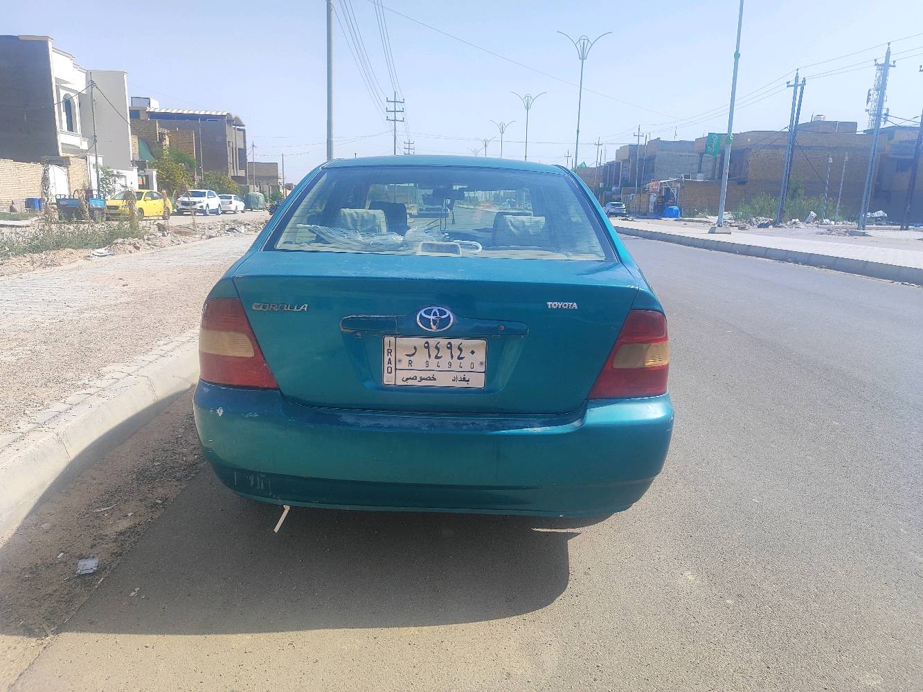 كورلا بيكاتشو رقم بغداد محرك ١٣٠٠ كير محرك تمام كشرها تعبان تبريد تدفئة شغالة صدرها بي درايمات كايمة راعيها بنعمانية بيتهم السيارة مشروع وطني معروضة ب60$ وبيها مجال

***********