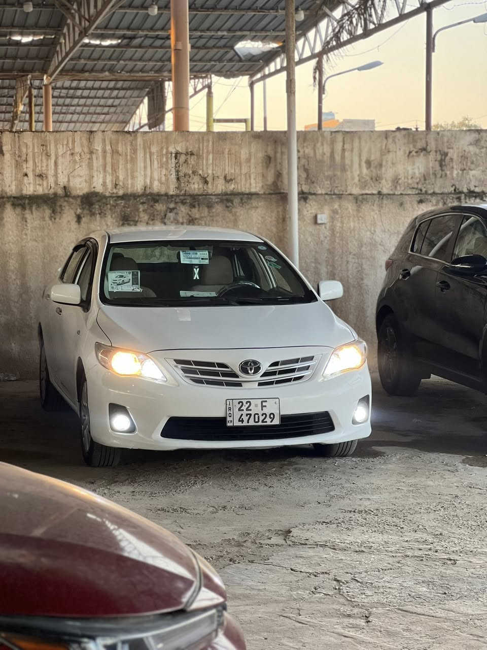 التحفة للبيـع كورلا
2012
خلـيجي SAS
 محـرك1.800
شرط بل صندوق 
مابيها صبغ فقـط تحـويل ثاني يوم رقم ERBILاربيل 
تقريباً شبرين ونص فقط فقط مابـيها رصعات
سيارة حلوة حمام وبوليش وتكحيل توها طالعة 
سيارة عارضه ($130)وبيها مجال حك الجية عنواني سامراء تحياتي ….***********-@الجميع
