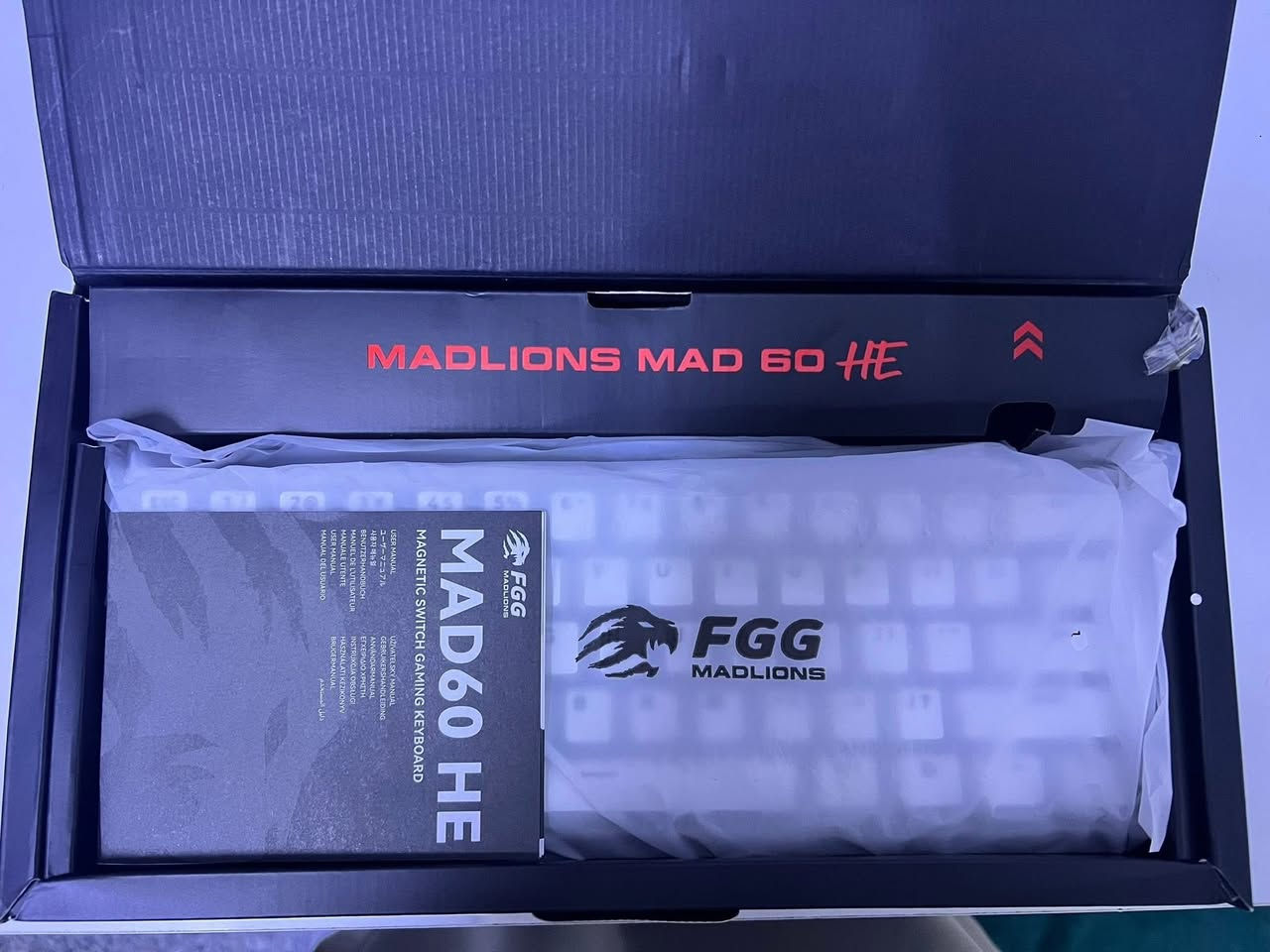 السلام عليكم
كيبورد مغناطيسي Mad 60He لون ابيض جديد  
45 الف  
ماوس  أتاك شارك X3 Pro جديد 
45 الف
  كيبورد ميكانيك 
15 الف
توصيل كل العراق 5 الف


**إذا كنت صاحب هذا الإعلان وتريد حذفه لأي سبب، رجاءا أرسل رسالة إلى الدعم الفني**