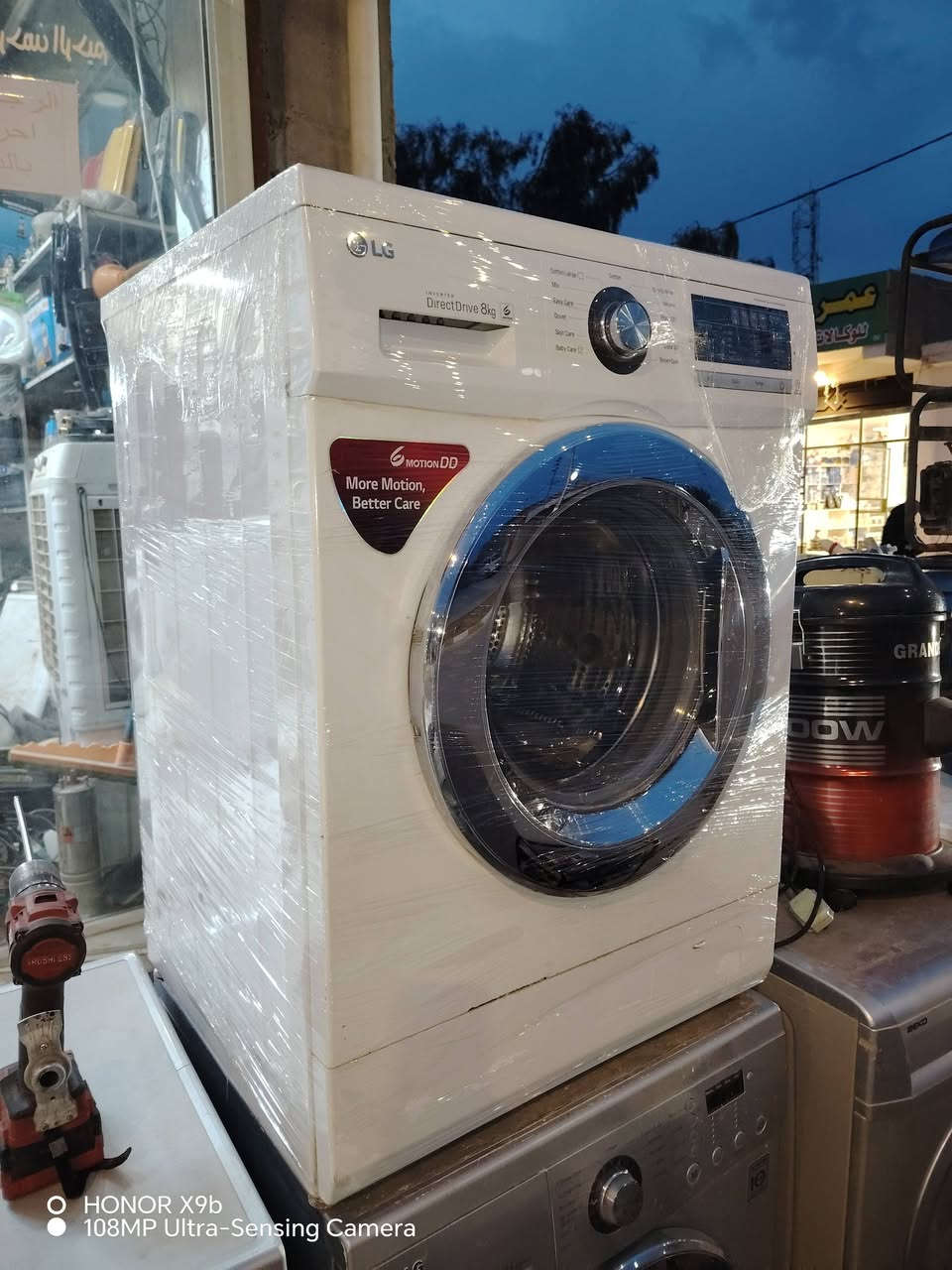 #غسالة LG باب الاول 8 كيلو بلادية
مستعملة قليل شرط الفحص
السعر 300 الف 😍😍😍
#لدينا توصيل جميع انحاء العراق مجاني


**إذا كنت صاحب هذا الإعلان وتريد حذفه لأي سبب، رجاءا أرسل رسالة إلى الدعم الفني**