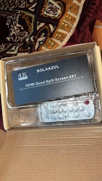منافذ HDMI • شبكة UTP • عرض ٤ كاميرات