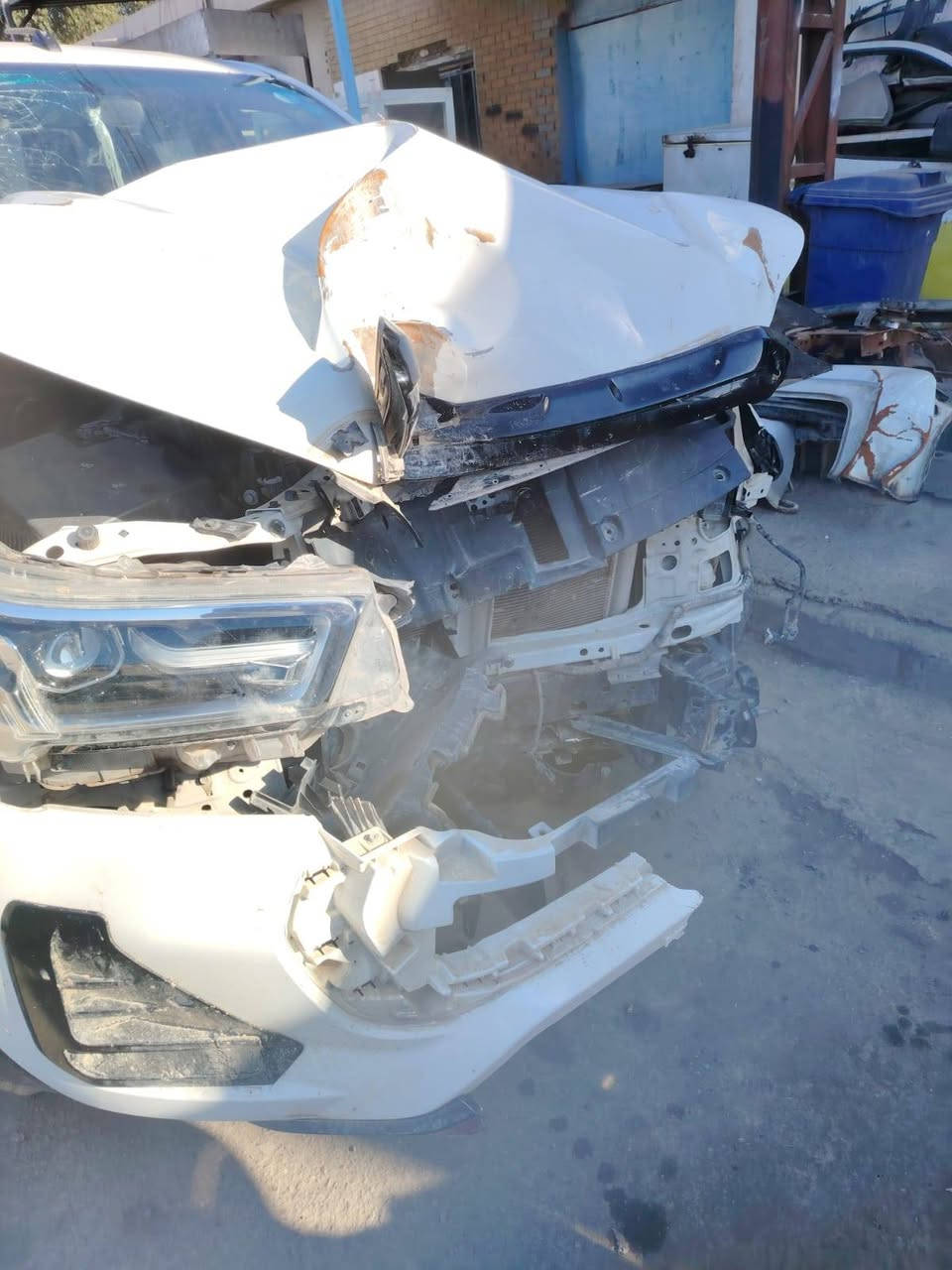 قبل وبعد اياد شمري سمكرة كافه انواع السيارات شارع الشيخ عمر شارع الكيات ***********   ***********
