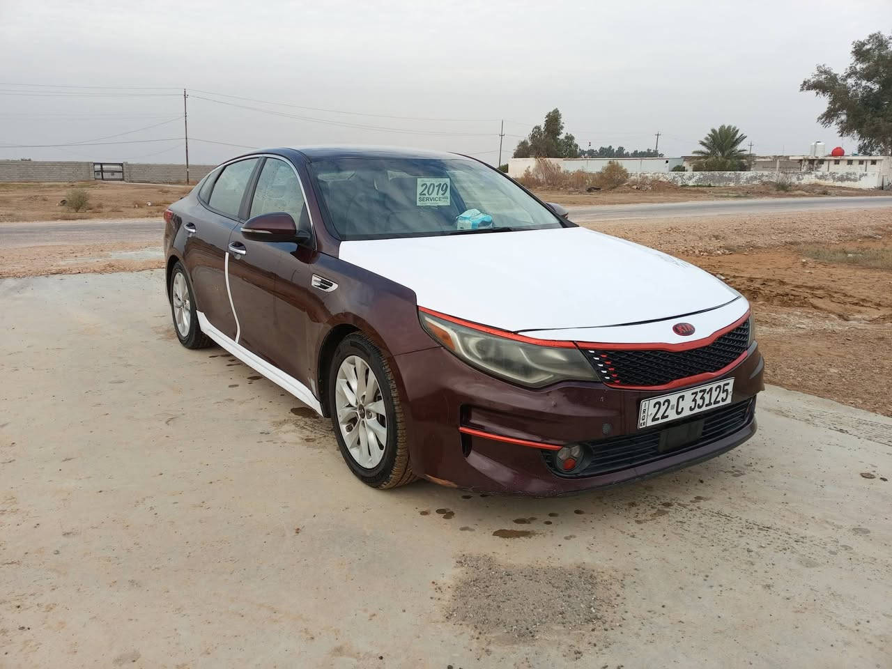 كيا اوبتما مديل 17 وارد امريكي ضررها خشم بونيد بس السعر 127 وبيها مجال للستفسار ***********
