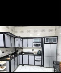 كربلاء حي ساهرون • كاونتر مرمر ٥متر • ثلاجه ٤بوب