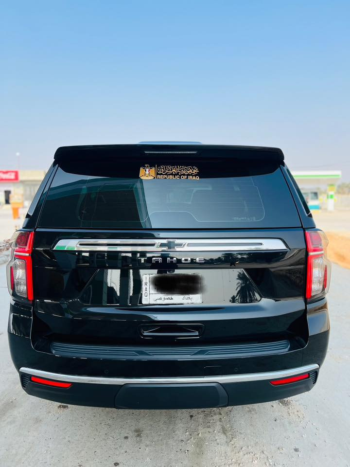 السلام عليكم للبيع شوفرليت تاهو موديل 2023 LSوكاله المنصور علامه ضوء القمر رقم بغداد بسمي تحويل ثاني يوم  مكفوله كفاله عامه 
(موصفات ) 
بصمه تشغيل 
4بصمات أبواب 
تشغيل عن بعد 
رادار امامي 
رادار جانبي 
كشنات كهرباء 
ثلاث قطع تبريد 
سبعه راكب 
محرك v8 /5300
تحديد مسار 
ثلاجه 
وباقي موصفات معروفه 
السعر (460)
الاستفسار اتصل على الرقم ***********
مكان سيارة بابل حله
