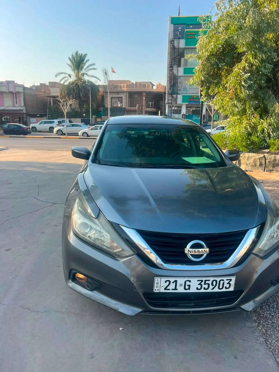 نيسان التيما موديل 2018 وارد امريكي رقم سليمانيه حادث جاملوغ وبنيد بدون اريباك بدون دواخل السعر 115 لاستفسار الاتصال على الرقمً *********** غير متواجد على الفيس
