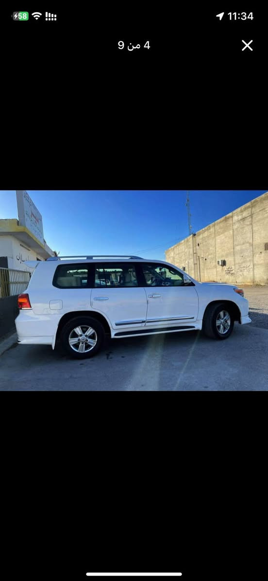 سلام عليكم تيوتا لاندكروز  2013 بريم اصلي  GXR 
6سلندر رقم سليمانية دولي  تحويل مباشر 
بيها ربع بونيد وجاملغ سكن 
موصفات 

سلايت روف 
فور ويل 
مري قلاب 
لايت زنون 
حساس امامي خلفي 
تشغيل عن بعد 
بصمات ابواب 
كشنات جلد 
كشن كهرباء 3دكم
اشاير مري
لايت زنون 
طفايه 
تبريد ثلاث قطع 
ثلاجه
7 راكب 
‏‎تحكم استيرن
السيارة حيل جديده 
كير محرك صدر تخم تاير كله بشرط 
السياره جاهزه من كلشي
مكاني كركوك   

للاستفسار ***********
