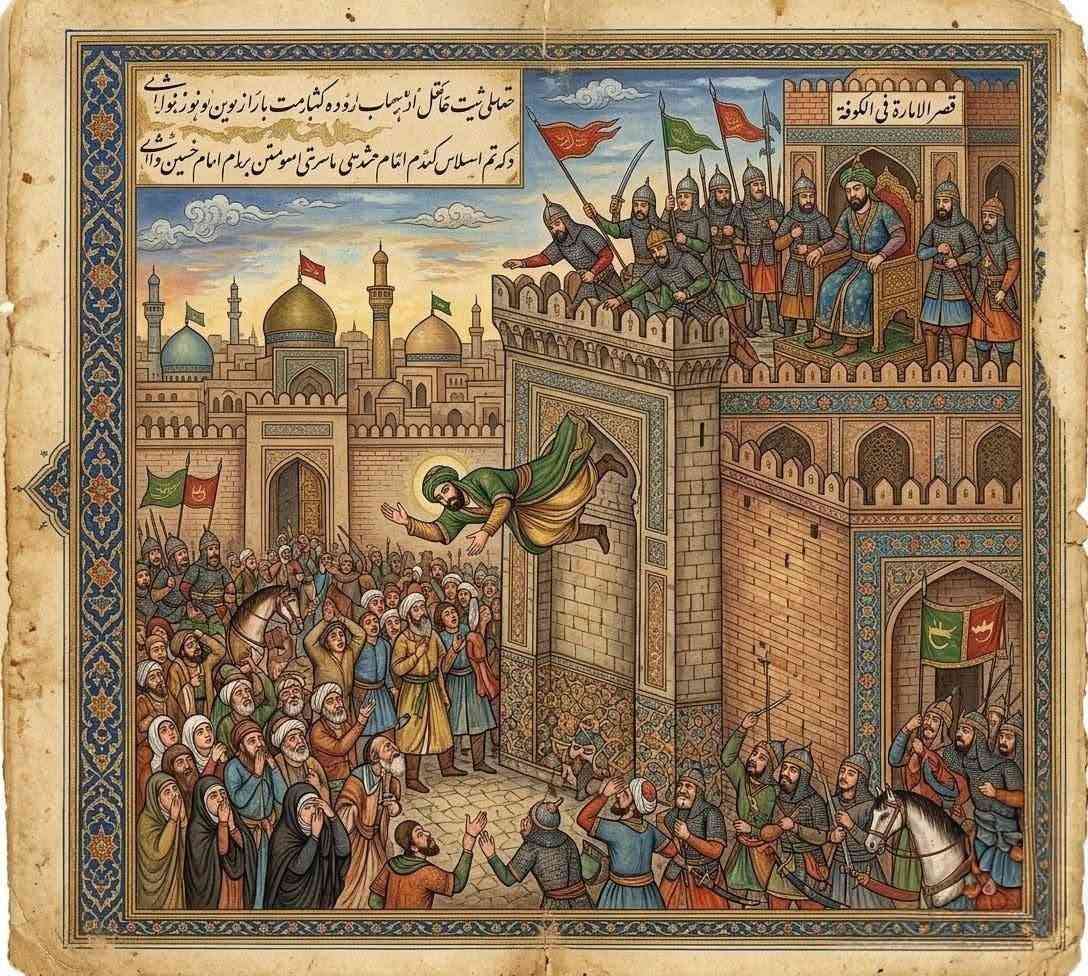 لوحات تصور مقتل مسلم ابن عقيل عليه السلام من المورث الشعبي القديم


**إذا كنت صاحب هذا الإعلان وتريد حذفه لأي سبب، رجاءا أرسل رسالة إلى الدعم الفني**