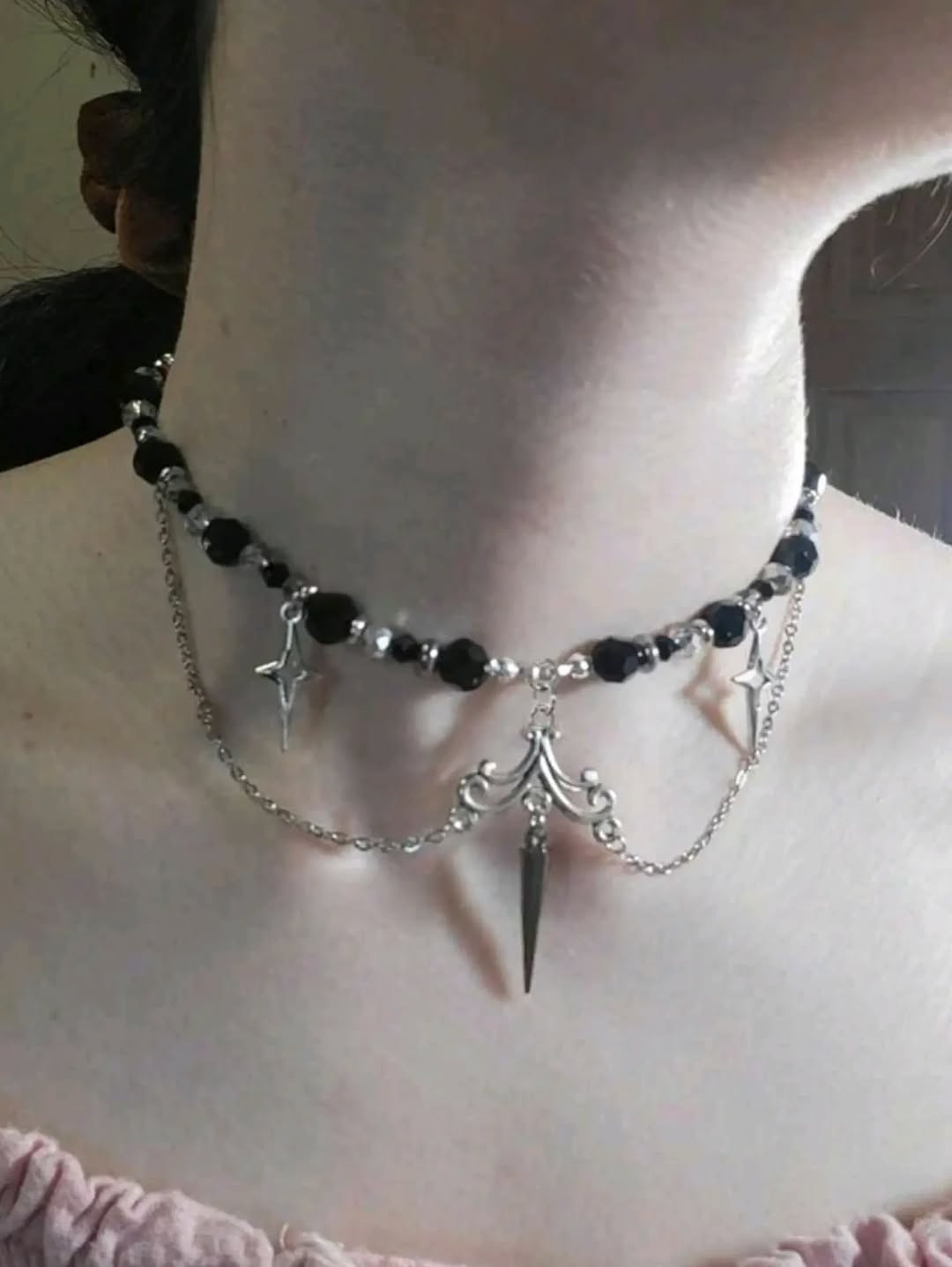 ☆ Necklace ☆
Price : 10.000 IQD
متوفر التوصيل لجميع محافظات العراق🇮🇶
.
.
.
#iraq #store #goth #grunge #Riskystore


**إذا كنت صاحب هذا الإعلان وتريد حذفه لأي سبب، رجاءا أرسل رسالة إلى الدعم الفني**