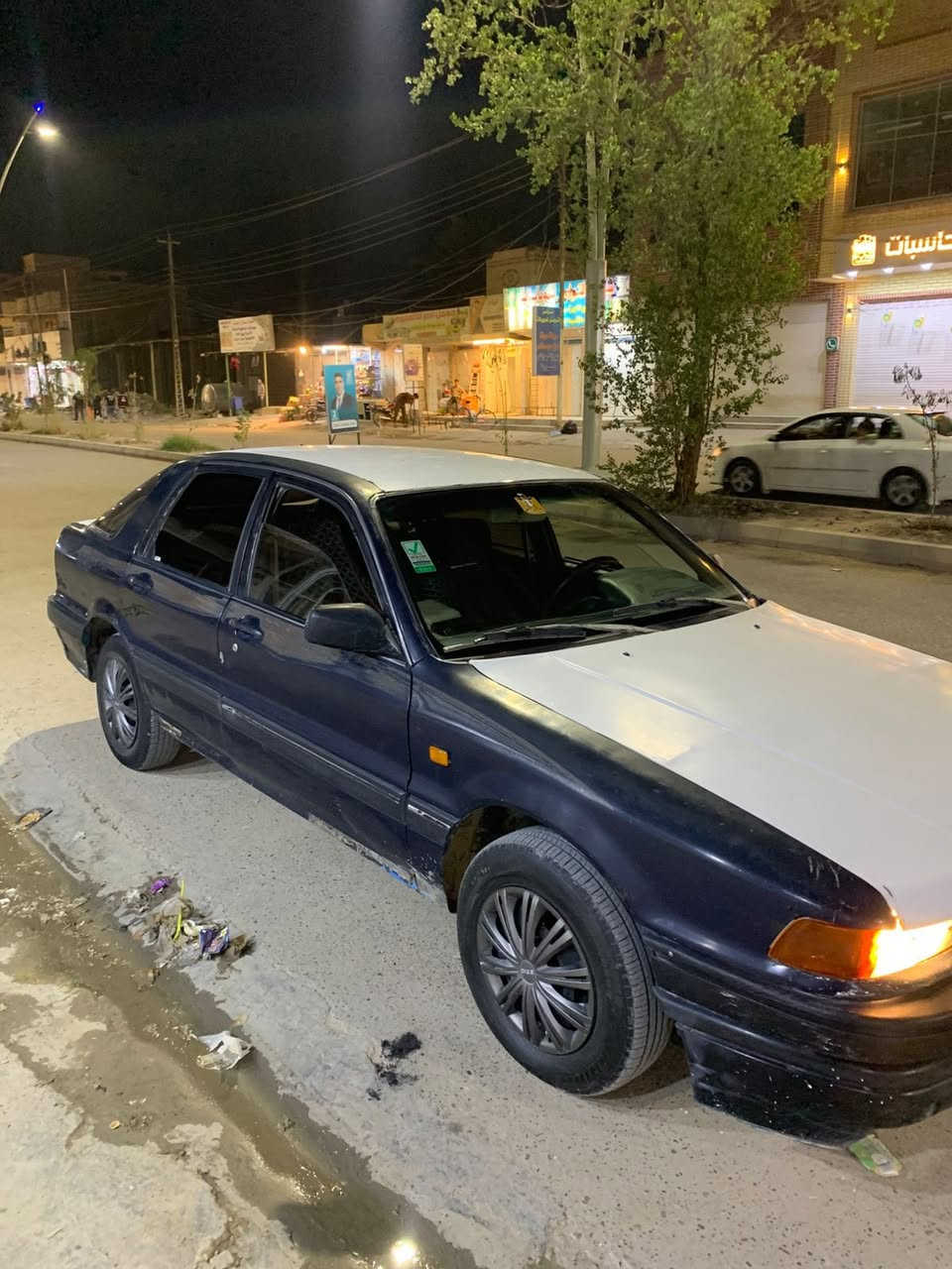 السلام عليكم سياره ميسبوشي للبيع نضيفه بعددها ع صبغ الشركه كير ومحرك شرط  سياره نوزلات مو كابريته للتوضيح تايرات صدر كهربائيات كلها جديده سياره كاعده وحلوه السعر اتصل وتدلل *********** مكان السياره صلاح الدين سامراء @إشارة
