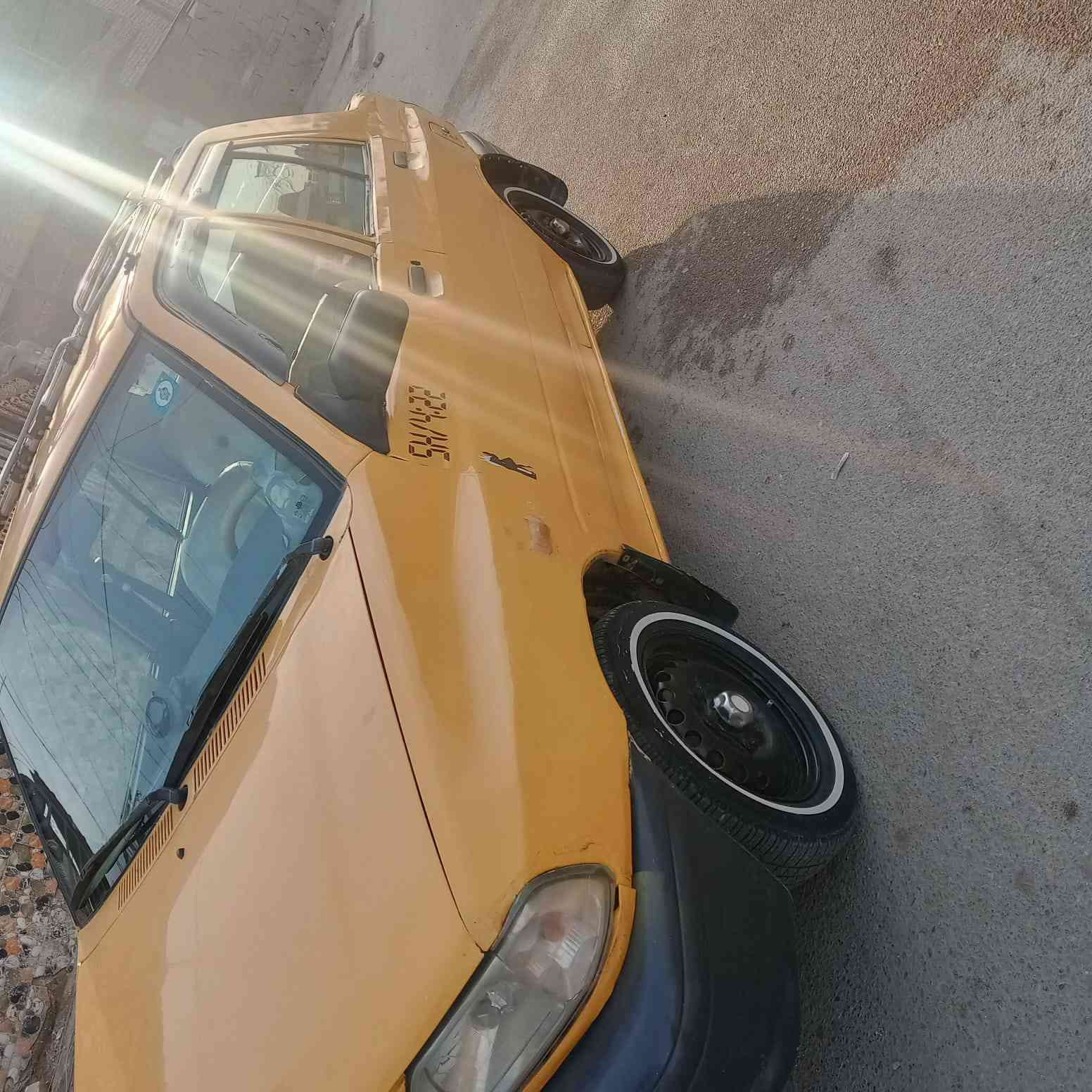 ياللة سايبة موديل 17 مكينه وكير مكفولات سياره حلوه خير من الله بيهه بكاانات صبغ شاصي واحد معمر بسمنة رقم بغداد انكليزي مصفر هيئه وغرامات تحويل مباشر سعر 33 مكان السياره الشعب حي اور ***********   ***********
