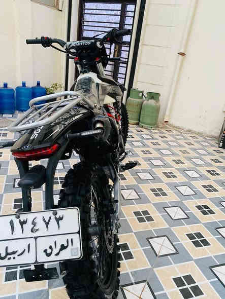 دراجة قفاز
300cc 
الدراجة جديدة مستخدمة فقط 5 ايام 
الدراجة وكالة شخط ما مشخوطة ضمان
يجي وياهة بوكس هدية اوراق كاملة سنوية ورقم رقم ربيل بس مكاتبة المداور على ابو المكتب
السعر مليونين و 850 الف وبيهة مجال للشراي
العنوان الديوانية - اسكان
للاستفسار
***********
