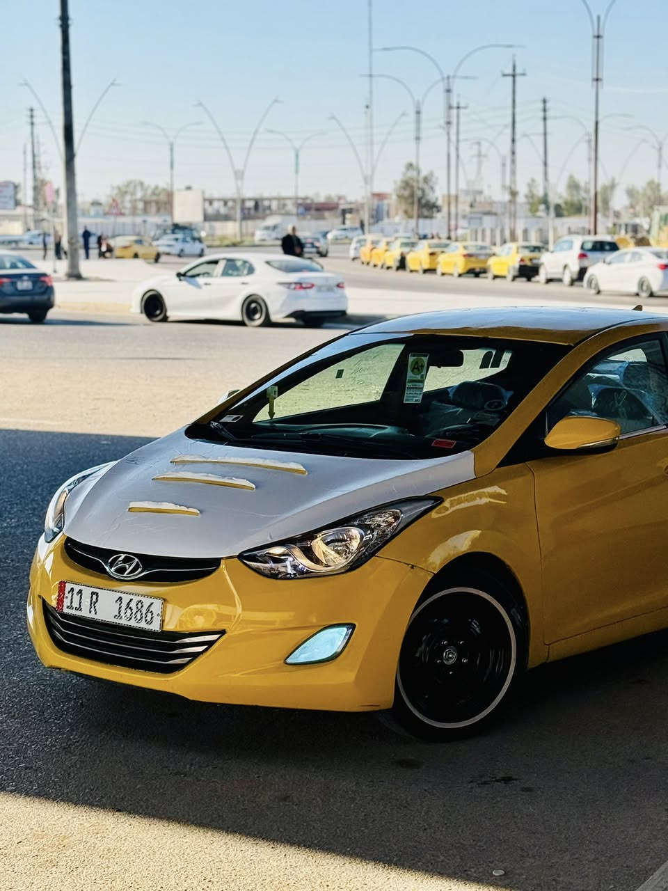 السلام عليكم شباب الانترا 2012 حادثهة دعاميه اماميه فقط سيارة ليبل واحد مكفوله من الضربه رقم بغداد نكليزي مميز بسمي خطهة جوال مصفرة مكينه جديدة صدر امامي خلفي جديد تخم تاير خط ابيض سيارة جاهزة للاخير سعرهة 88 وبيهة مجال بسيط للاستفسار *********** مكاني ديالى بعقوبه
